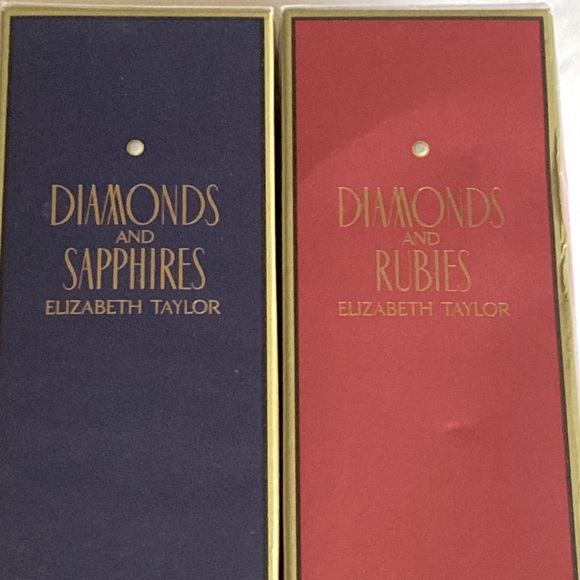 ELIZABETH TAYLOR Perfume Bundle Diamonds And Sapphires + Diamonds And Rubies - Picture 3 of 4